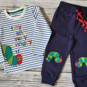 The Very Hungry Caterpillar Outfit NWT